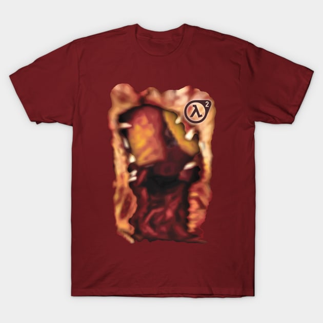 Half-Life 2  Zombie Belly Print T-Shirt by SPACE ART & NATURE SHIRTS 